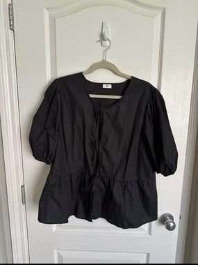 NLT Paloma Tie Top in Black